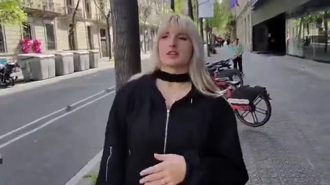 Spanish woman shows us Barcelona invaded by North African Islamists.