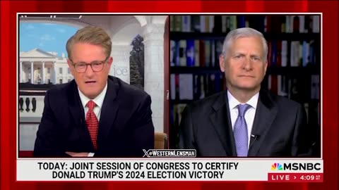 Scarborough whines that Trump won in 2024 despite J6