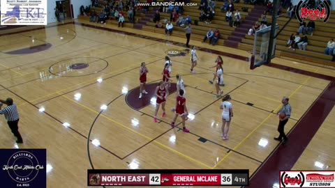 DECEMBER 2 2025 PIAA D-10 GIRLS BASKETBALL: NORTH EAST VS GENERAL MCLANE PART 14