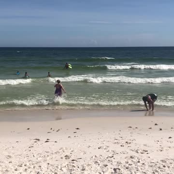 Arriving at Panama City Beach, FL 2001