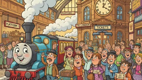 Train Station Puzzle Challenge 🚂 | Spot the Hidden Differences