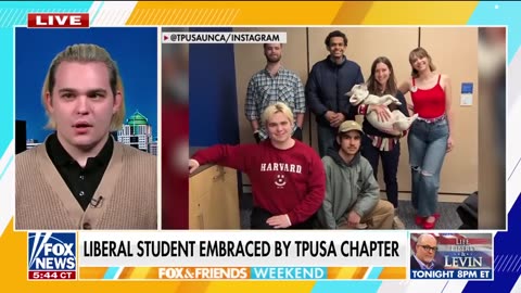 Fox News: Liberal Student Stunned After Being Embraced By TPUSA Chapter