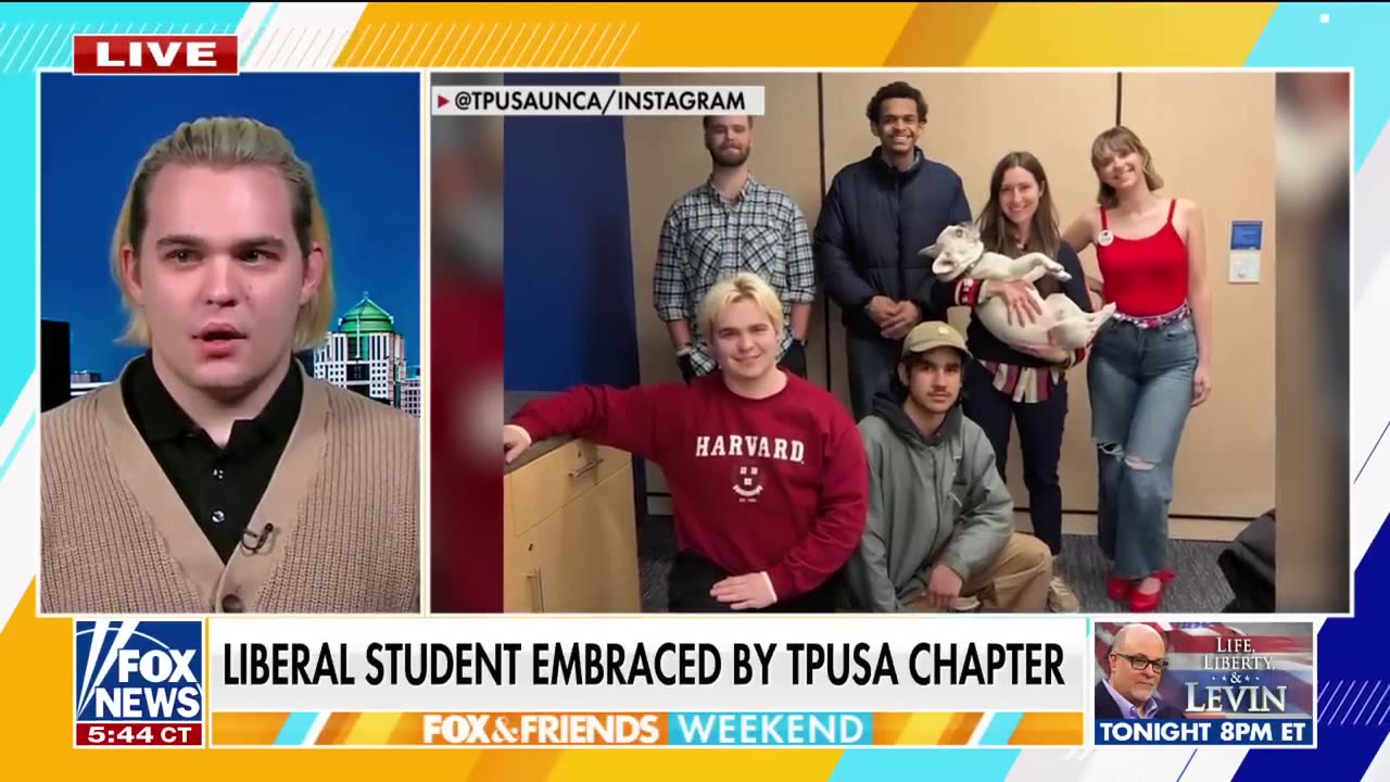 Fox News: Liberal Student Stunned After Being Embraced By TPUSA Chapter