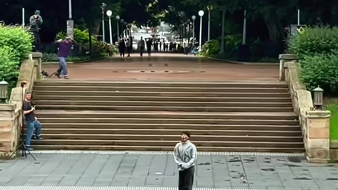🤯🔥 Massive Kickflip in Hyde Park! Skateboarding Tricks | SkateNation