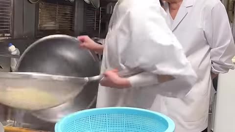 Master Noodle Cooker In Japan