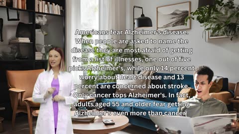 Americans Fear Alzheimer's More Than Heart Disease, Diabetes or Stroke, But Few Prepare