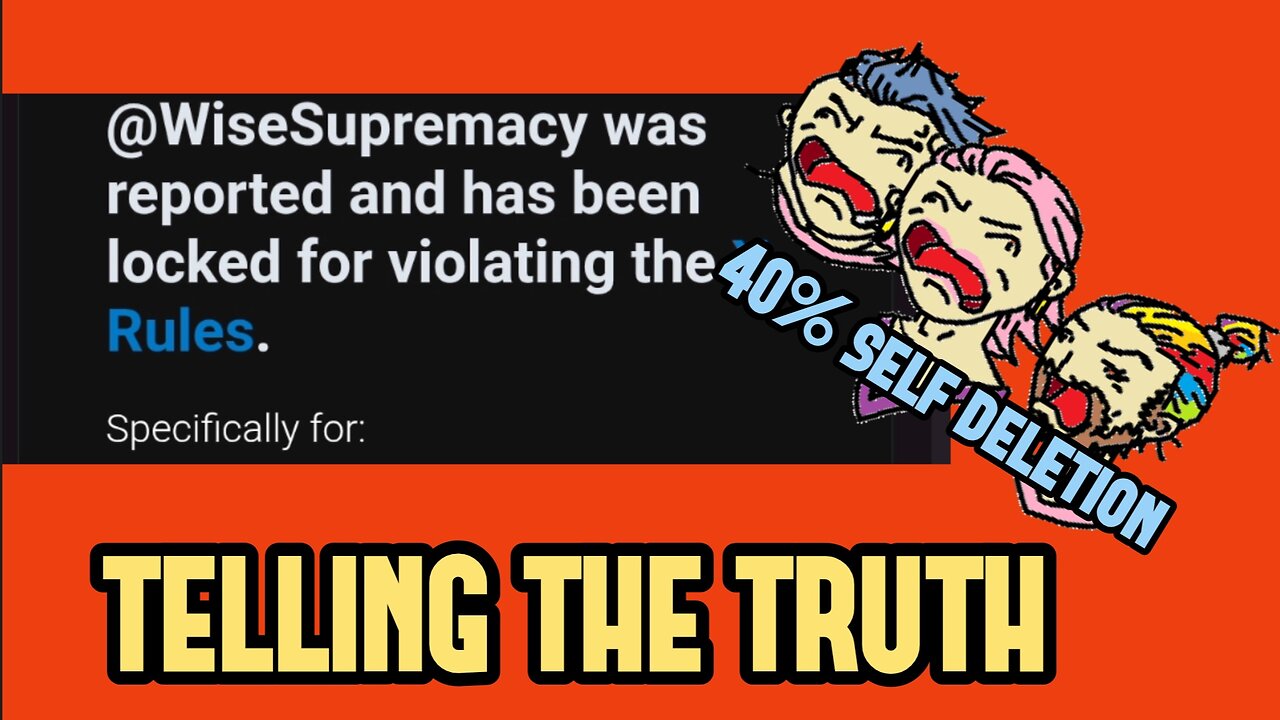 Talking About Trans Suicide Got Me Locked Out of X | WISESUPREMACY