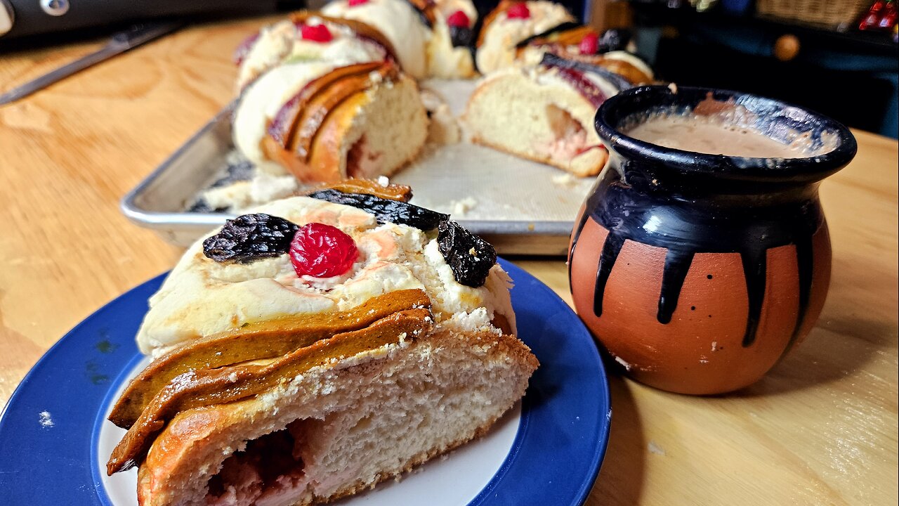 Rosca de Reyes Relleno de guayaba