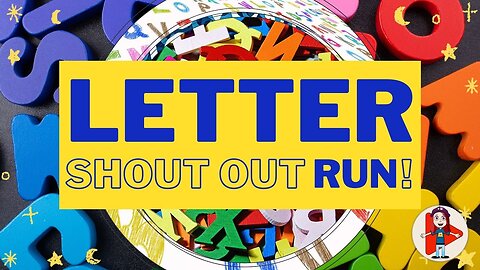 Alphabet Fitness Learning Run - Letter Grab Learn your ABCs Brain Break - GoNoodle Inspired