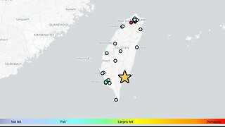 Magnitude 6.1 earthquake shakes southeast Taiwan, no immediate reports of damage