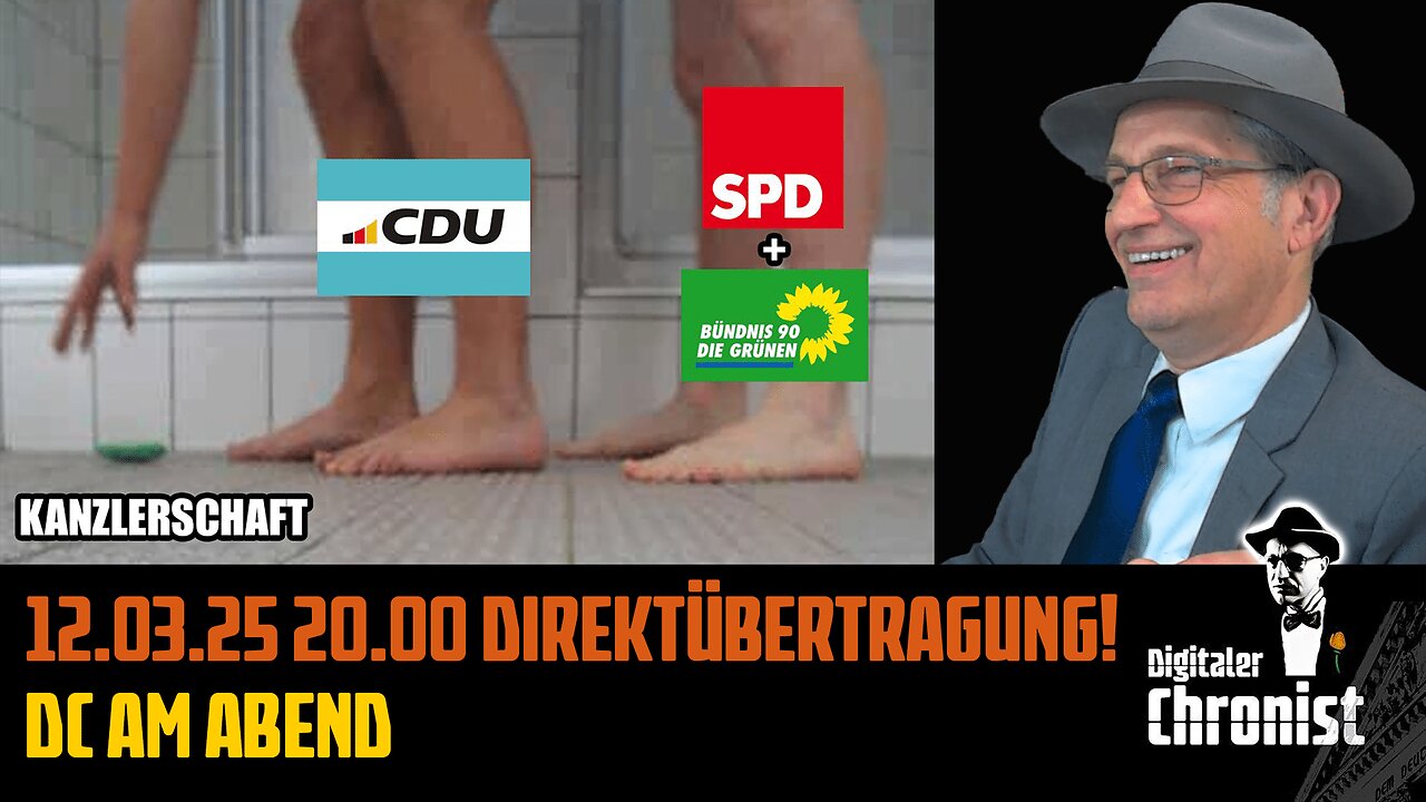 Aufzeichnung vom 12.03.25 Direktübertragung! DC am Abend