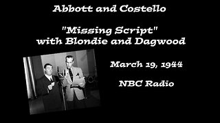 Abbott and Costello - "The Missing Script"