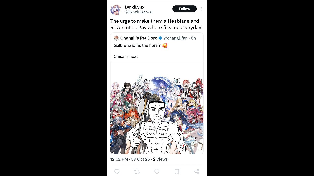 Autistic Militia vs @LynxiL83578