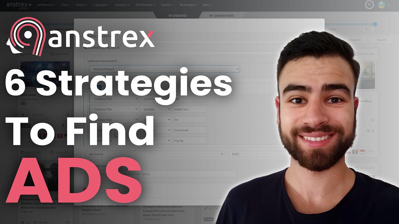 How To Find Ads With Anstrex: 6 Search Strategies You Need to Know