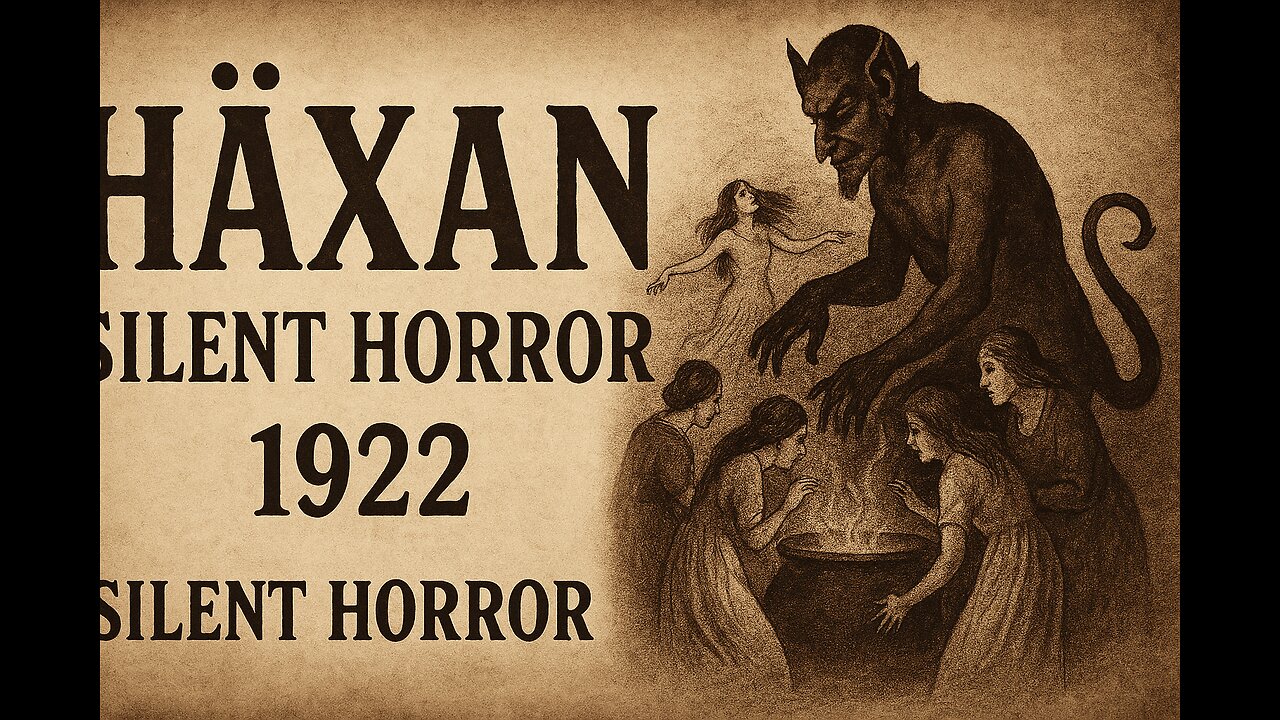 Häxan (1922) | Witchcraft Through the Ages | Silent Horror Documentary