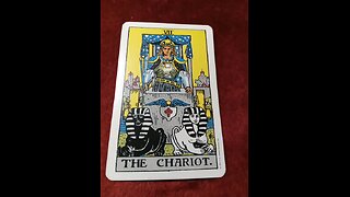 Tarot Card of the Afternoon: The Chariot!