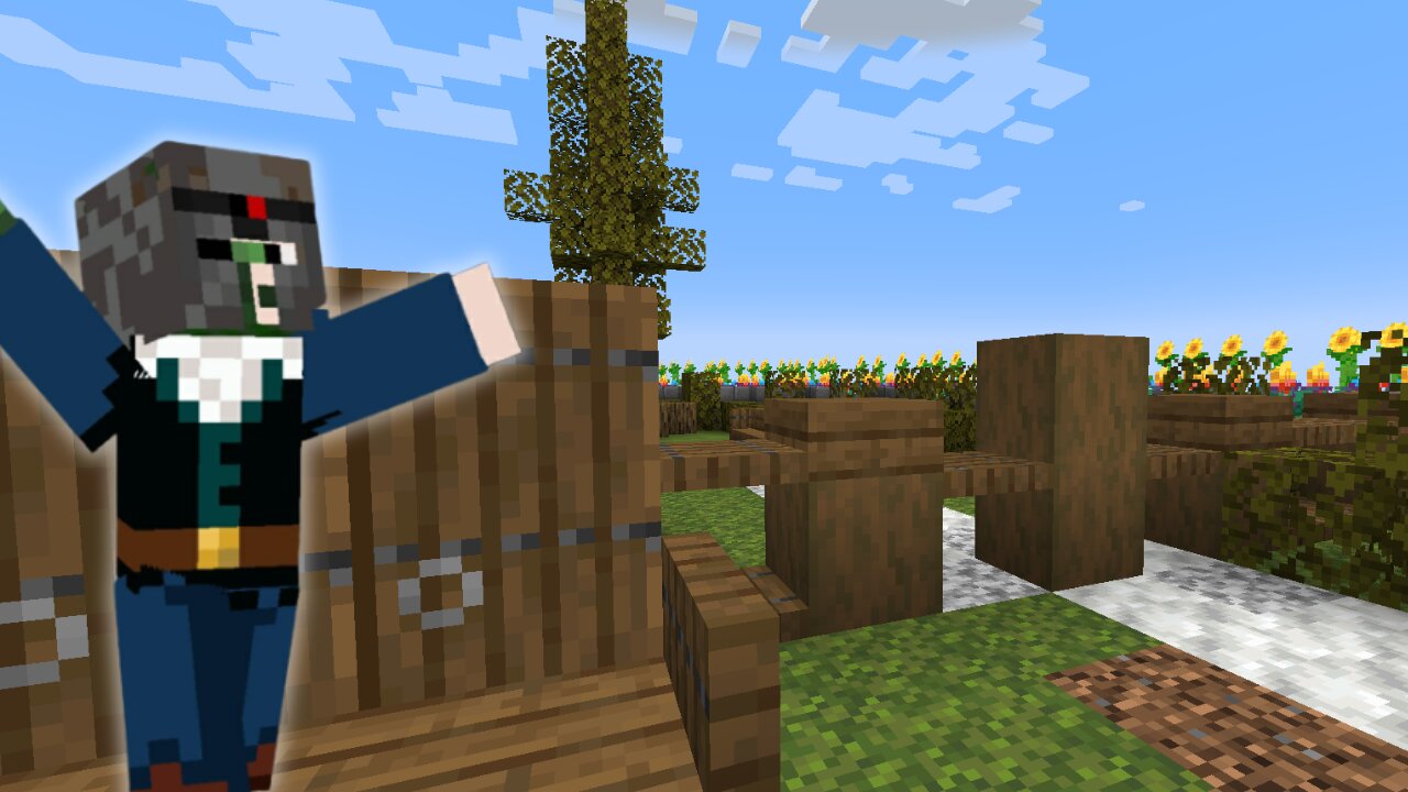 How to Build a Minecraft Meadow Garden