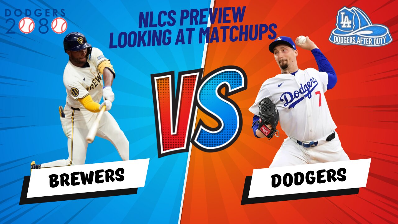 BMP Live: Dodgers And Brewers NLCs Matchups Batter vs Pitcher