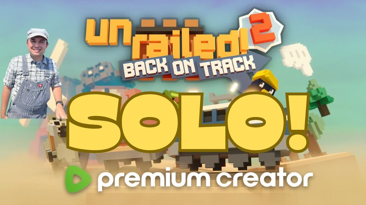 Let's Play Unrailed 2 Solo! Part 4🚂🚂🚂🚂🚂🚂