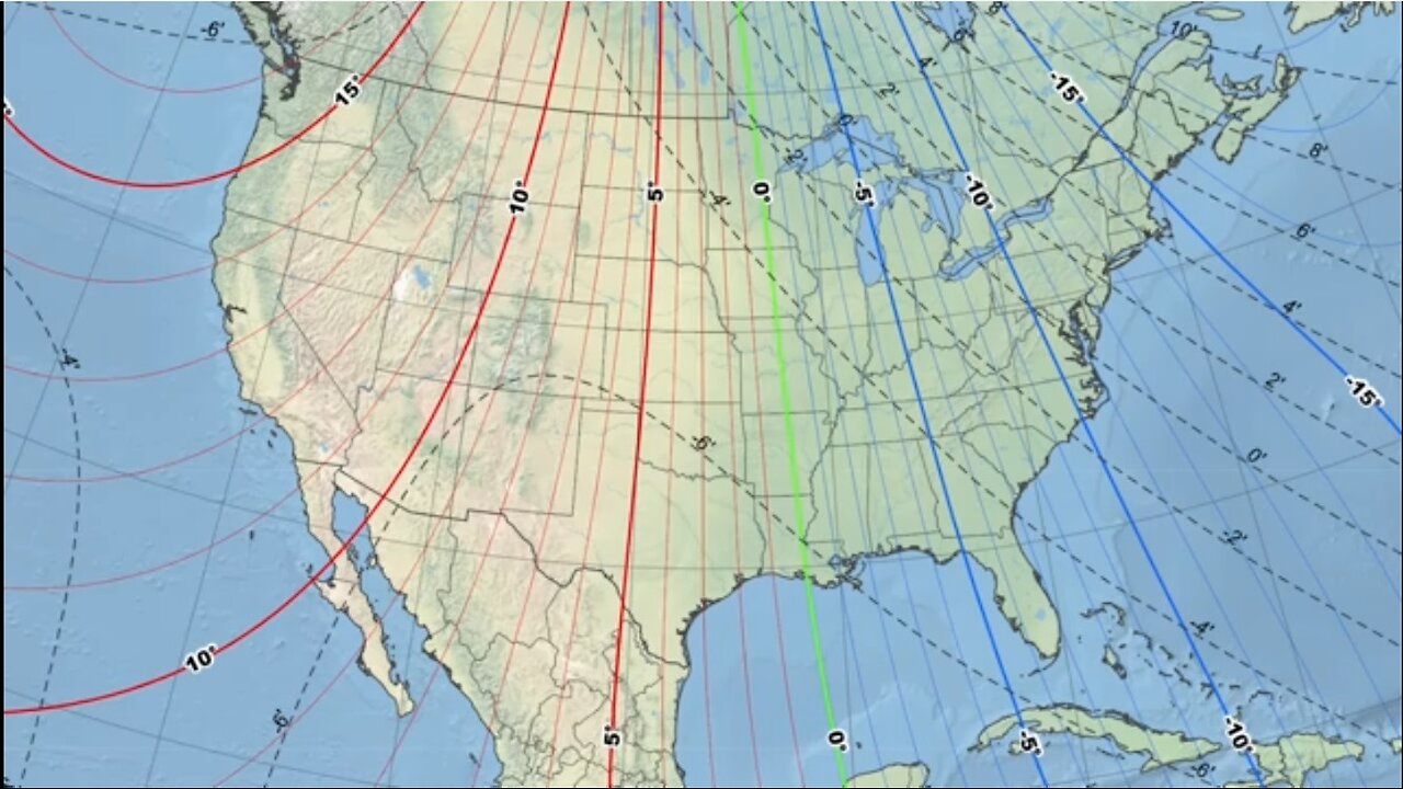 Magnetic Pole Shift - Hitting USA The Most