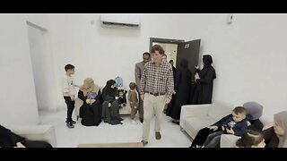 Tucker Carlson Meeting Gaza's Child Amputees and Orphans in Qatar