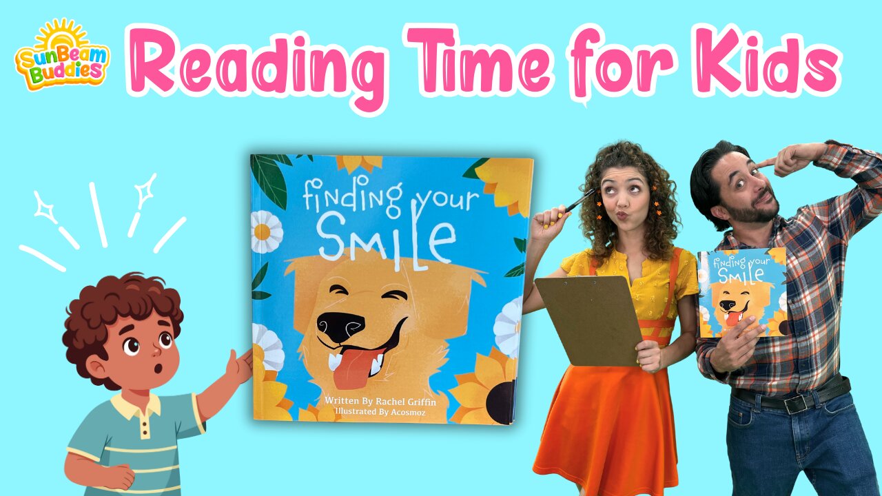 Reading Time for Kids 📖 Enjoy Storytime with Miss Sunhine and Writer Joel 💭 SunBeam Buddies Learning