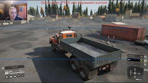 SnowRunner without any cheats, DLC, or mods.