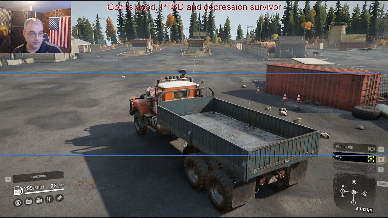 SnowRunner without any cheats, DLC, or mods.