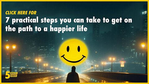 This Way to Happiness | 5 Minute Videos | PragerU