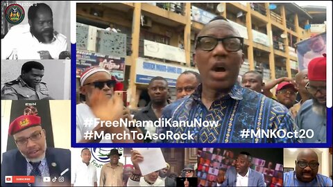 Sowore Mobilizes #FreeNnamdiKanuNow at UTC Market Abuja Crowd Ready for Aso Rock March