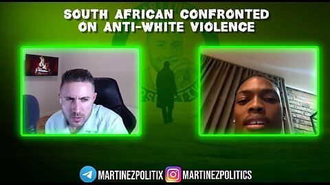 Black South African IN DENIAL About Anti-White Policies