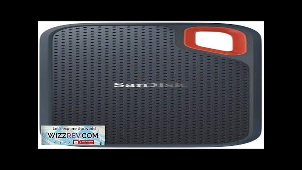 SanDisk 1TB Extreme Portable External SSD Up to 550MB/s USB-C Review