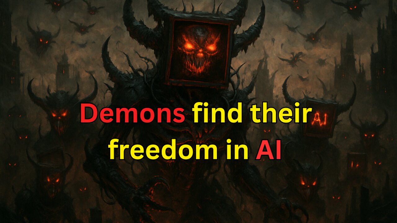 Demons couldn't escape their ancient prison until the invention of AI