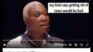 Joy Reid says no taxes and family inheritance is bad