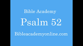 Psalm 52