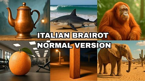 All Italian Brainrot Animals But They All Normal part 2