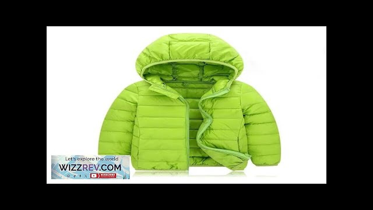 1-14 Years Autumn Winter Kids Down Jackets For Girls Children Clothes Warm Review