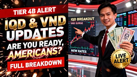 Tier 4B ALERT IQD & VND Updates — Are You Ready, Americans 🏦 💥 Iraqi Dinar News 2026