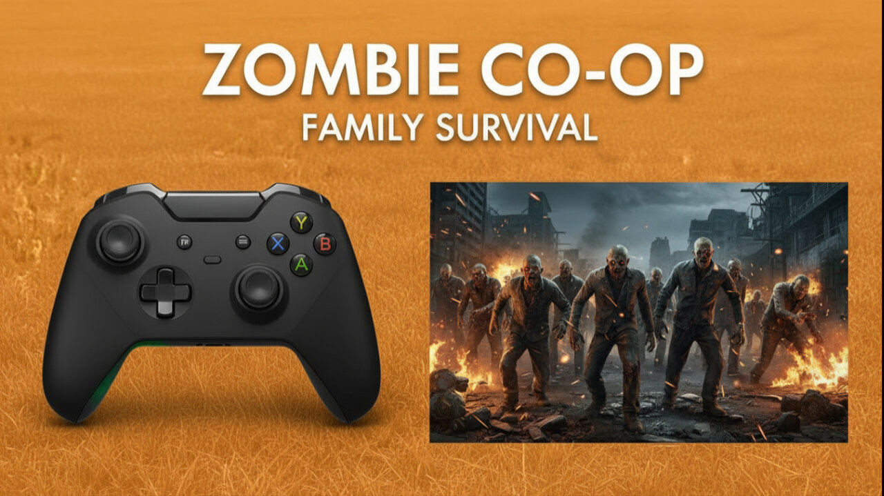 Playing EPIC Call of Duty Zombie Wars with Family