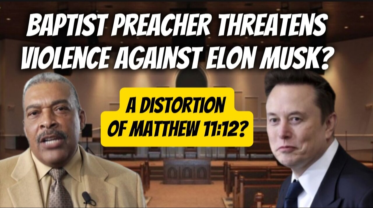Reverend Dr. Steve A. Caudle (Baptist Preacher) Threatens Elon Musk With Violence?