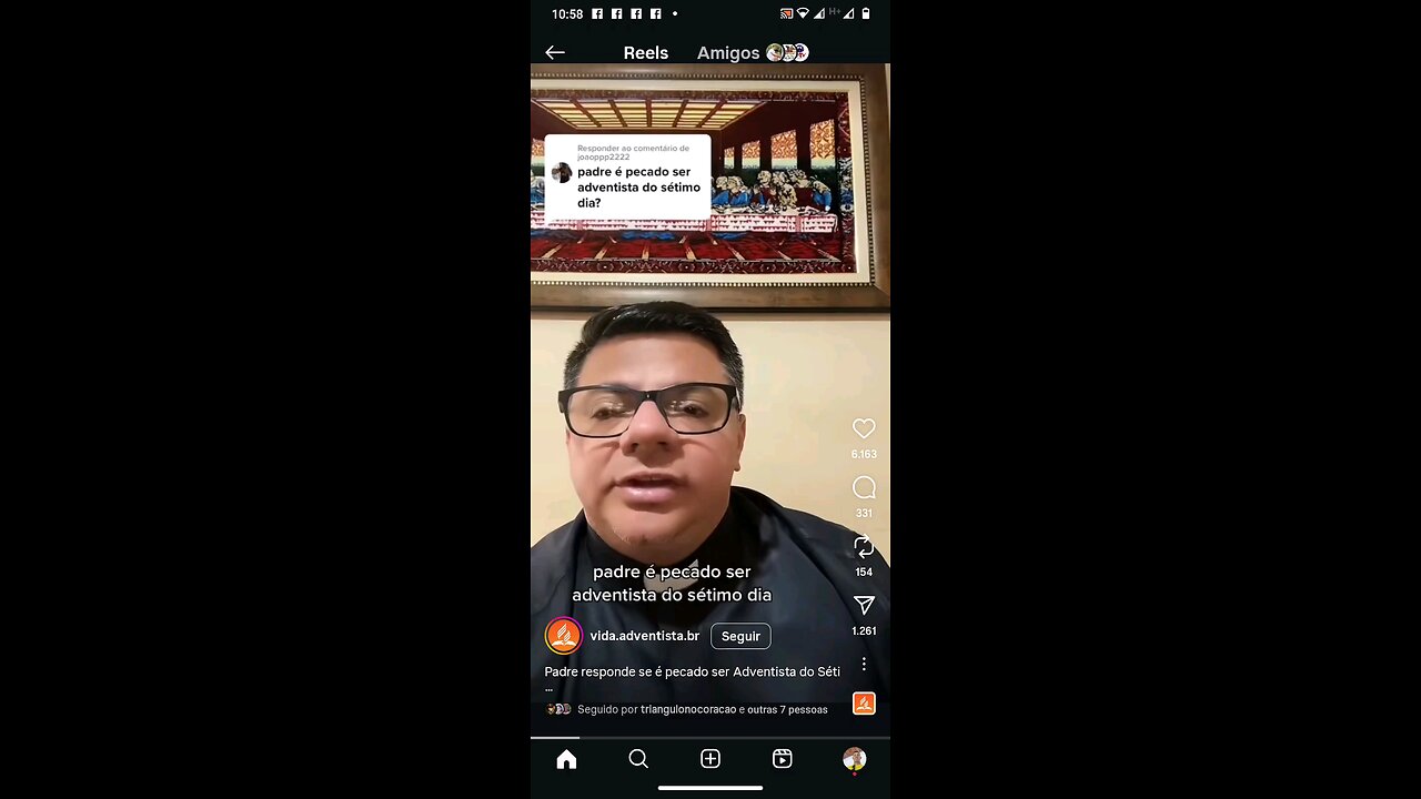 padre e pecado