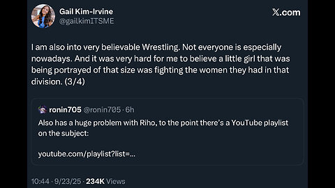 Gail Kim Sparks Controversy Over Riho Comments – But She’s NOT Wrong! #shorts
