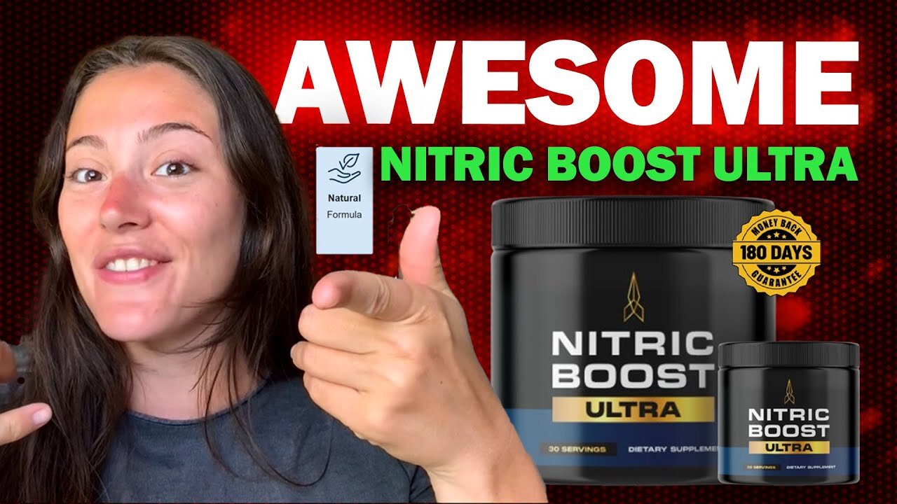 ⚠️🚨 NITRIC BOOST ULTRA REVIEW – SHOCKING RESULTS! Boost Your Male Performance Naturally!