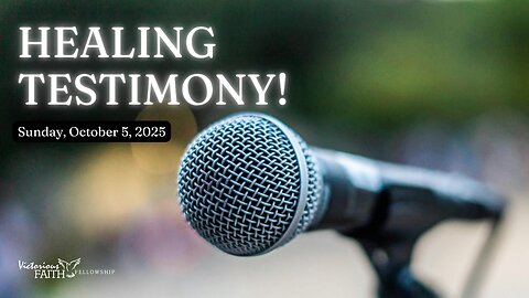 Man HEALED of Cancer!