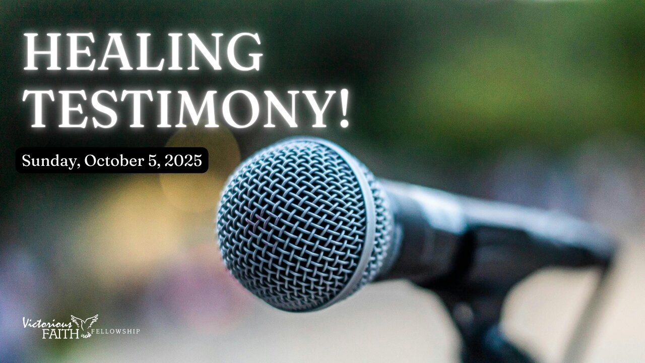 Man HEALED of Cancer!