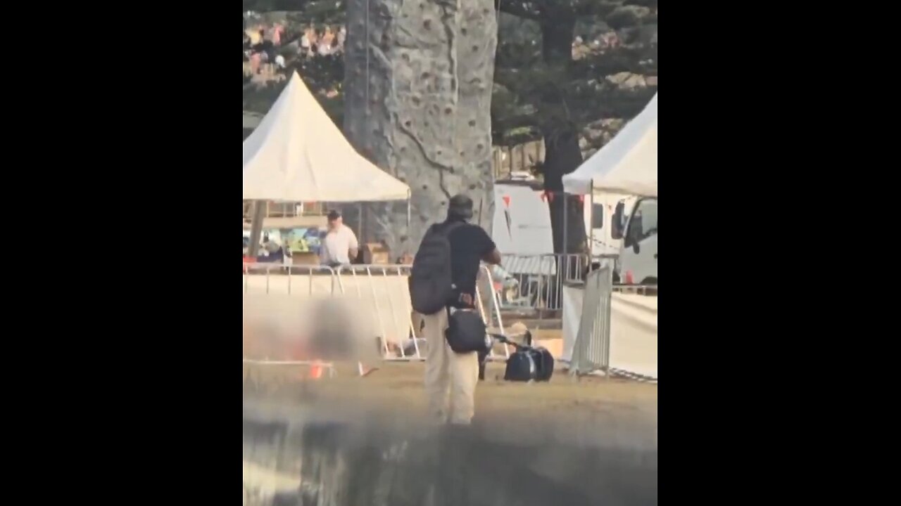 WOW: Unarmed Man Stares Down Terrorist in Australia