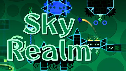 "Sky Realm" (Demon) 100% by TheRealDarnoc [Clicks] | Geometry Dash