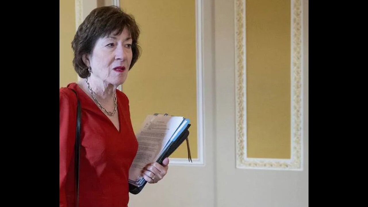 Sen. Collins Slams White House Over Schumer Shutdown Layoffs