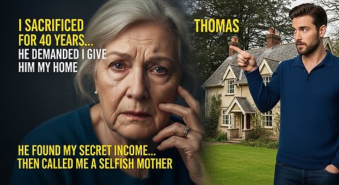 My Son Found My Income & Demanded My House I Said No To My Son, And It Saved His Life...