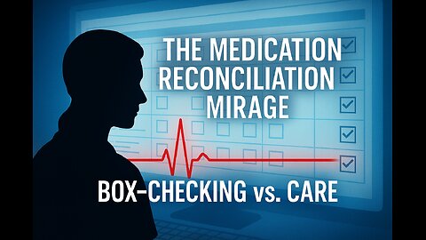 The Medication Reconciliation Mirage: Box-Checking vs. Care